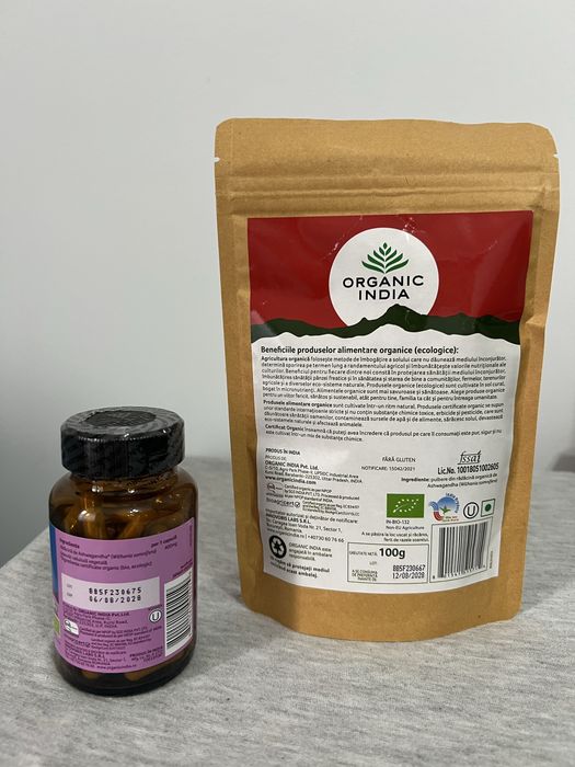 Ashwagandha Antistres, 60 capsule si pulbere