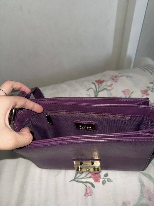 Сумка FURLA фиолетовая