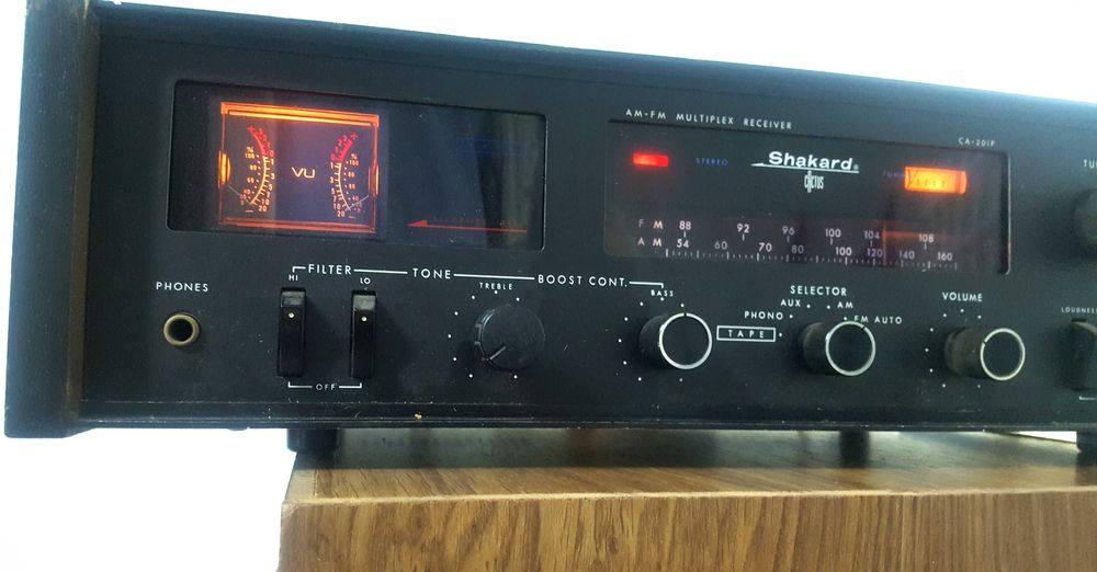 Amplificator Vintage Shakard CA-201P Receiver Tuner Casetofon Stereo