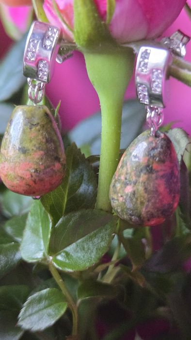 Cercei argint howlit