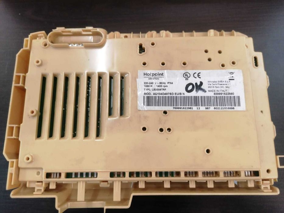 Placa electronica masina de spalat Hotpoint Aqualtis AQ104D497SD/R23