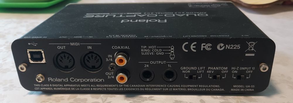 Звуковая карта Roland Quad Capture