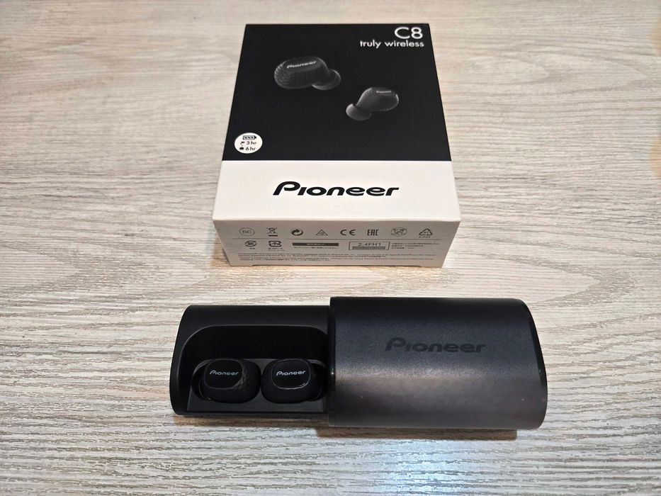 Беспроводные наушники Pioneer C8 (SE-C8TW) TWS Black