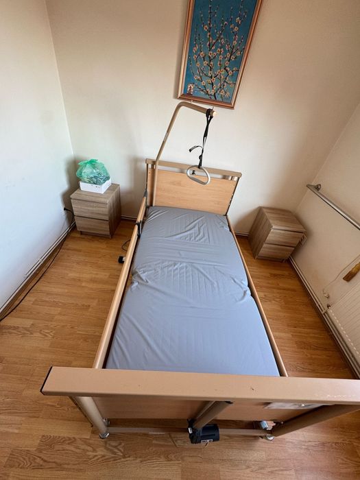 pat cu telecomanda 100x200