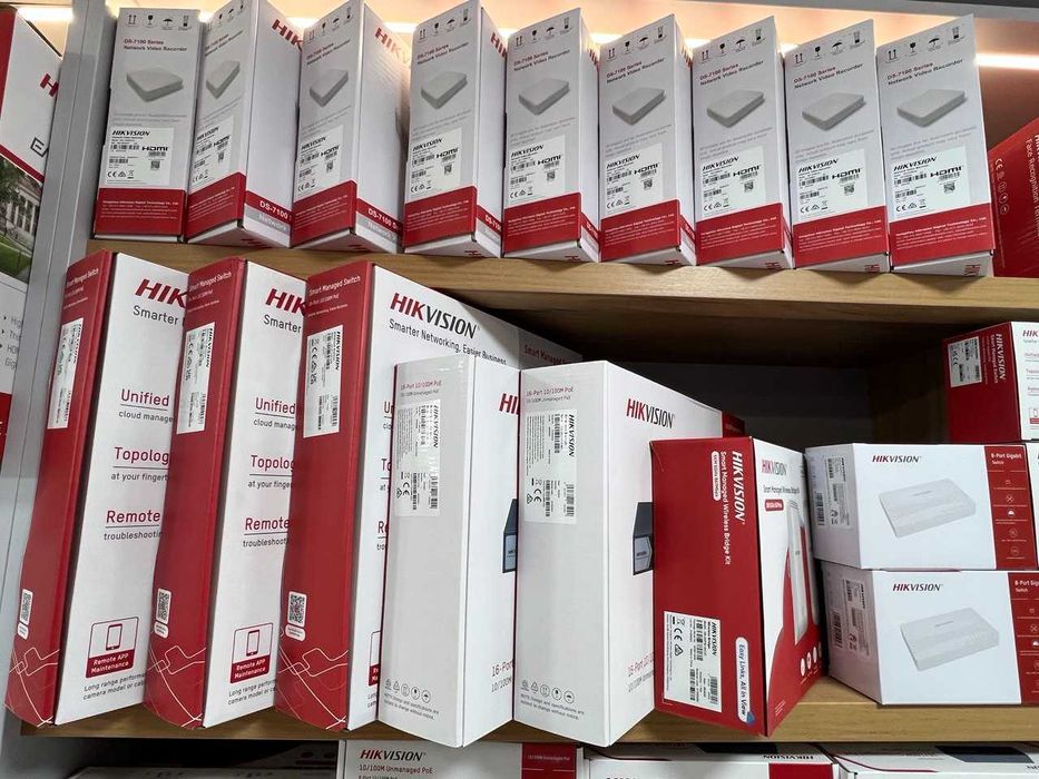 Видеорегистраторы Hikvision NVR — широкий ассортимент