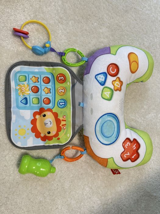 Възглавница за игри по корем, за бебе 0+ Fisher Price