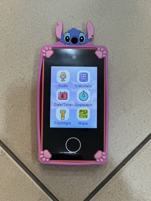 Детски Смартфон с Камера Stitch – с Игри, Камера и Смарт Функции