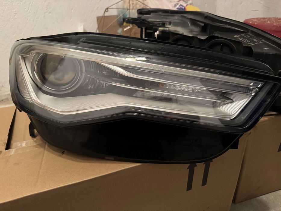 Фарове  Audi A6 C7 - Фейслифт биксенон