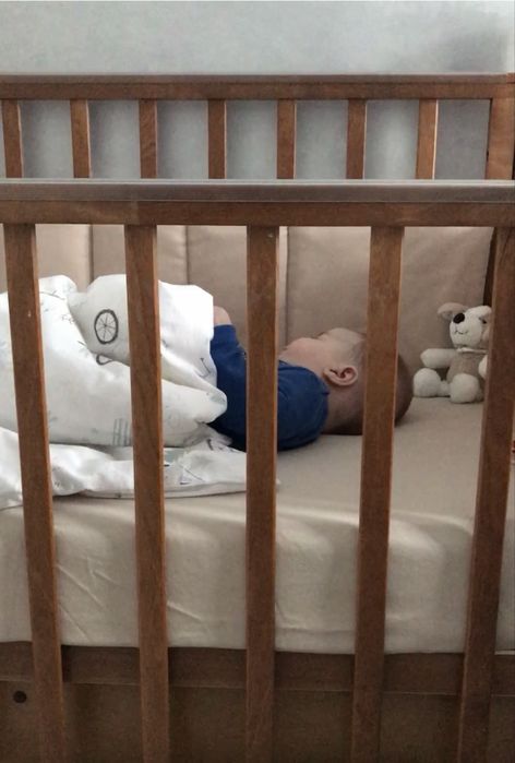 Манеж деревянный с ящиком