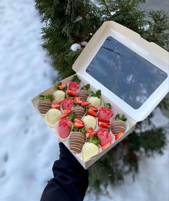 Тәтті клубника в шоколаде — доставка бар