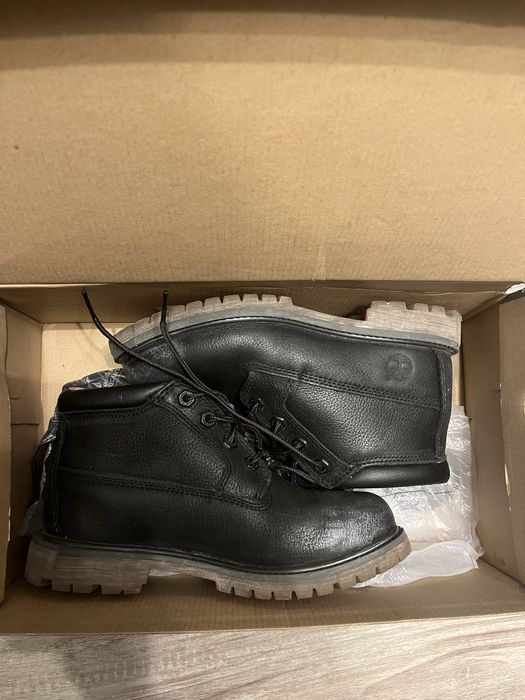 Bocanci femei Timberland, piele, noi, marime 37