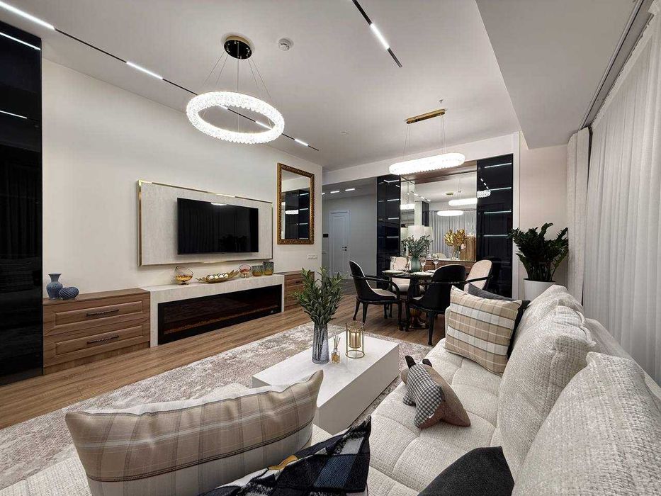 2-комнатная в ЖК NRG U TOWER | 68 м² | 14 этаж | С мебелью