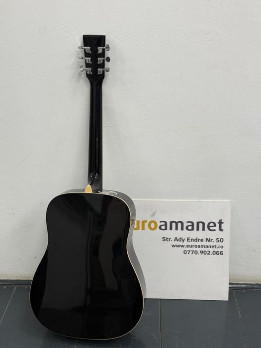 Chitara Acustica Harley Benton D-120Bk -A-