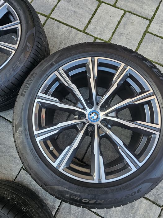 Jante originale Bmw X5 G05 X6 G06 r20 cu cauciucuri de vară