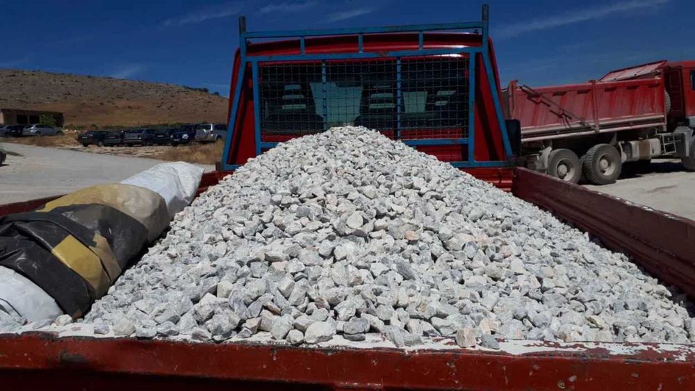 Vănd nisip Pămănt negru Pietris, Agregate Piatra cap de miel