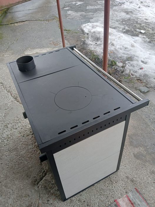 Soba de gătit tip centrala Termo Plus bej 12kw