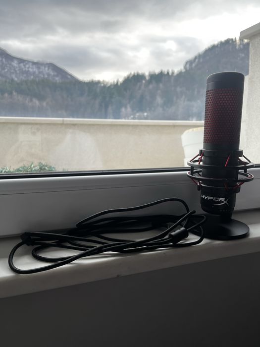 HyperX QuadCast USB микрофон – КАТО НОВ | 150 лв / 76,69 €