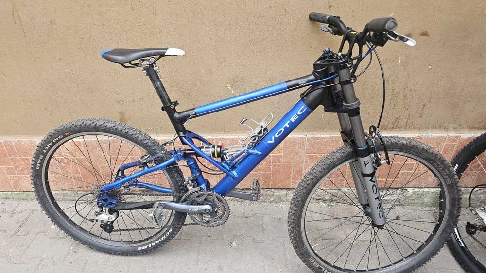 Bicicleta Full-Suspenion cu disc si frane hidraulice 26-29" Inch