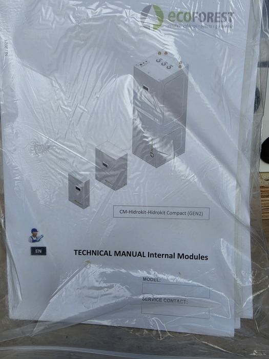 Нова термопомпа 12kw ECOAIR 3-12 PRO  R290