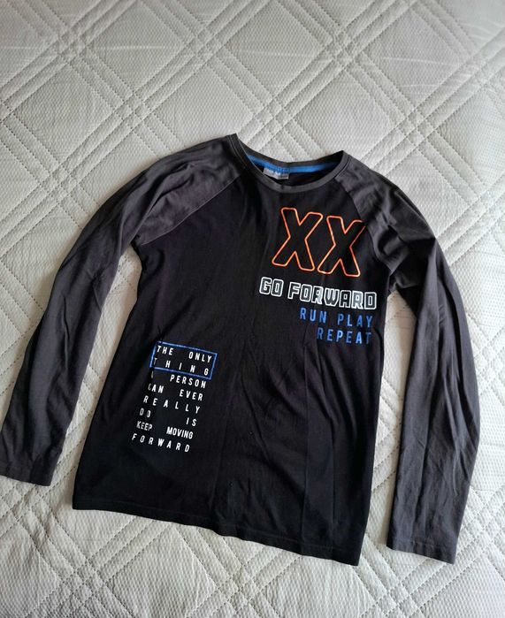 Детски лот от тънко долнище и 2 бр. пролетни блузи с дълъг ръкав