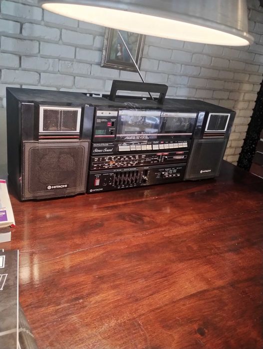 HITACHI MODEL-no-TRK-W550E двукасетъчен касетофон