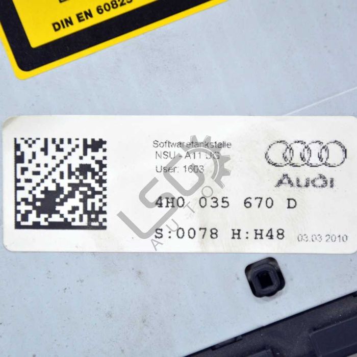 Мултимедия AUDI A8 (D4, 4H) 2010-2017 ID:99157