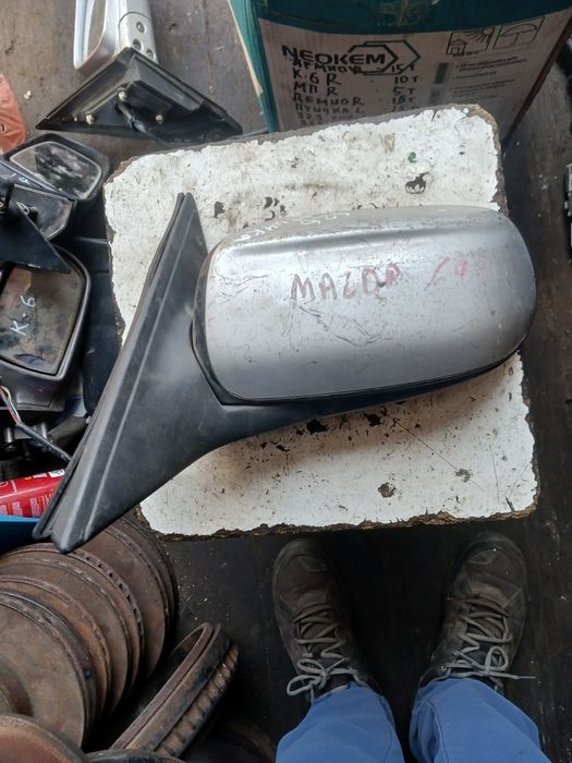 Зеркало Мазда 626 птичка левое элекро