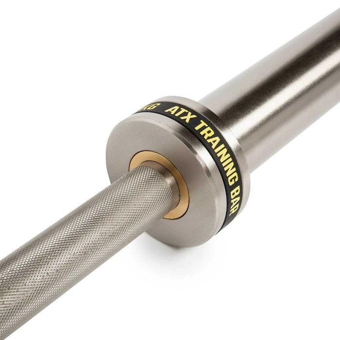 Комплект Олимпийска Щанга 127.5 кг - Сет Уретанови Дискове и Лост