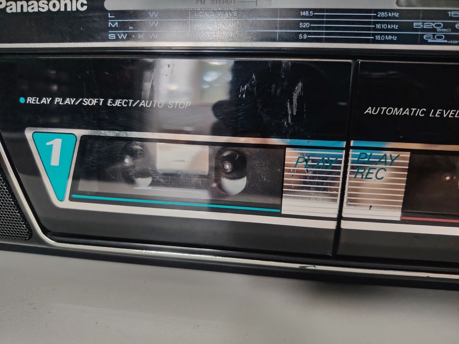 Dublu radiocasetofon Panasonic