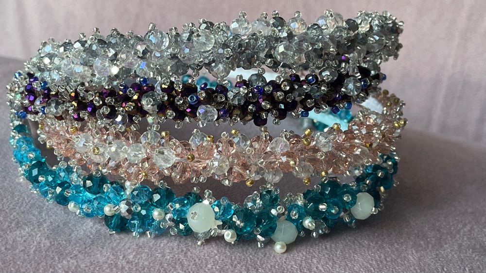 Диадема с кристали