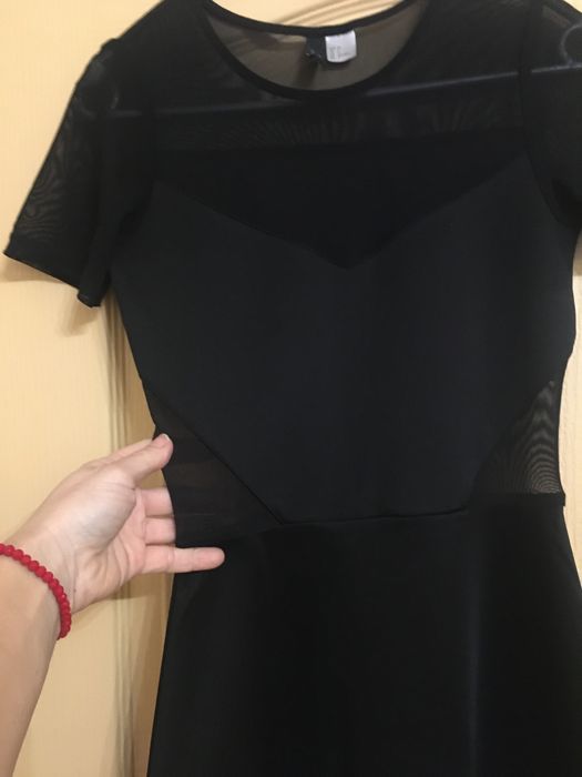 Дамска черна рокля