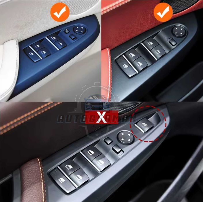 Панел бутони за BMW F25 Х3 модул плафон дръжка копчета управление врати люк купе контролни функции интериорен BMW X3 замяна