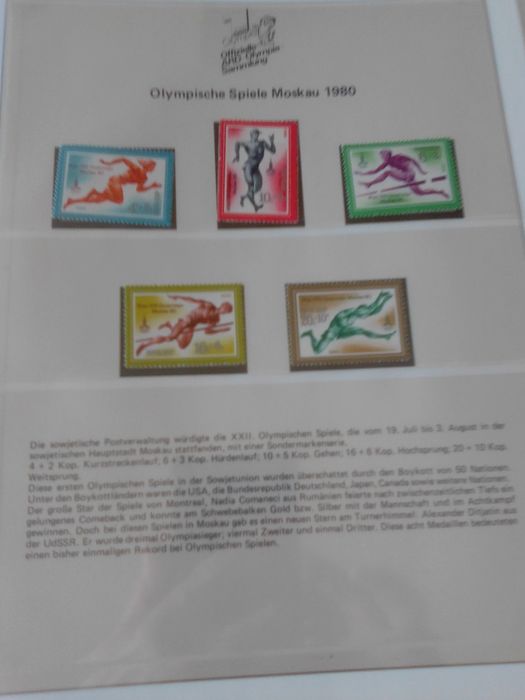 Offiziele ARD-olympia sammlung