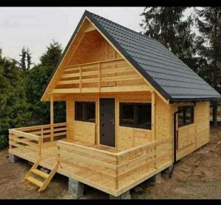 Vand case modulare garaje auto cabane din lemn