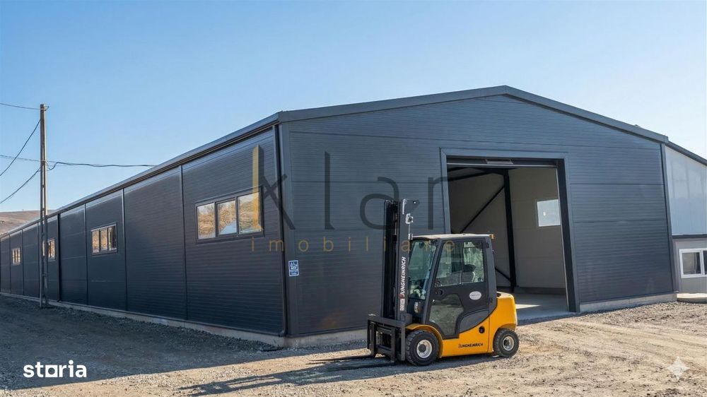Hala industriala 600mp h-6m Apahida langa Centura Valcele-Apahidai