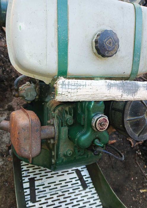 Motocultor Ferrari 13 CP , motor Lombardini + freză originala + plug, funcțional
