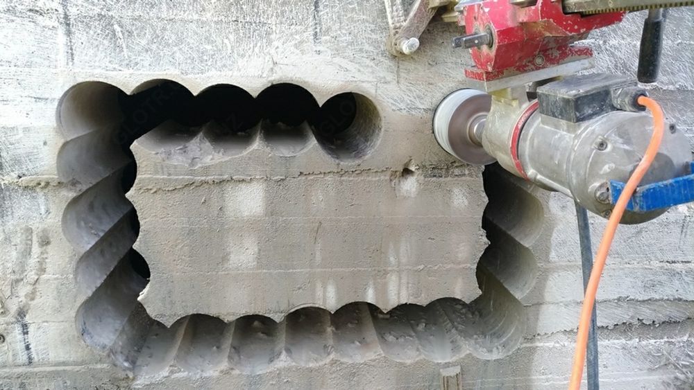 Алмазное сверление