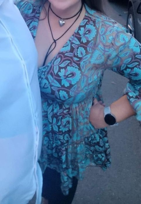 Rochita turcuaz marime unica, compatibil 40-42-44-46