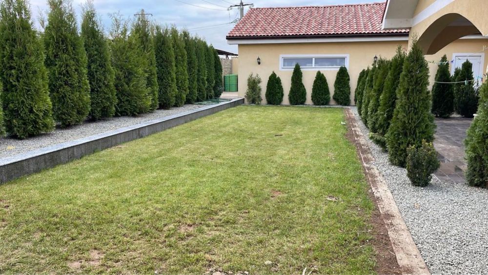 Casa duplex complet mobilat cu garaj pompa de caldura