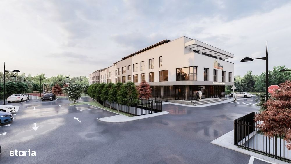 Sun Residence -- Apartament 2 camere - TIP 9 - 54 Mp - Proiect NOU -