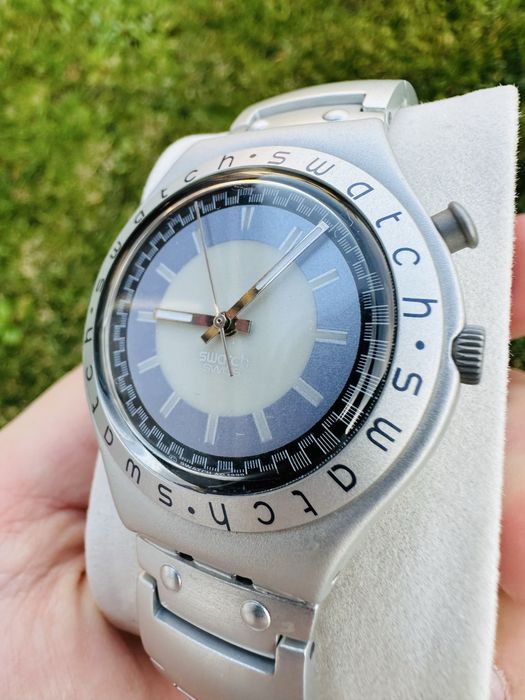 Vintage Swatch Irony ZEBAH YGS9000 - Swiss made Big Loomi watch
