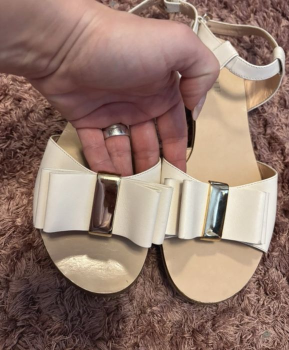 Sandale joase din piele Musette