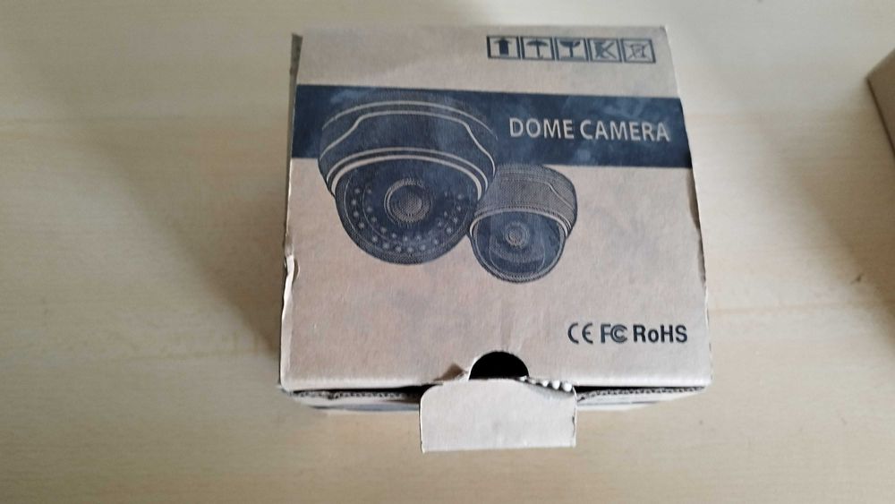 Стойка алуминиева за стенен монтаж на камери - с фланец и пластмасова