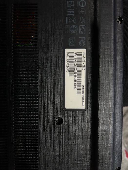 Лаптоп Acer Aspire E15 NVIDIA