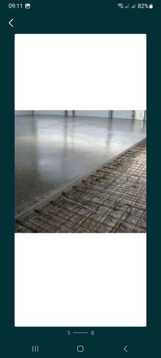 Услуги бетона и стяжки резка