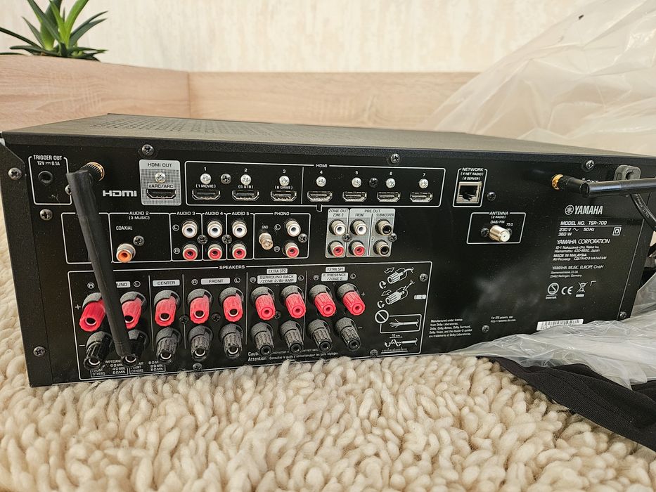 7.2 AV Ресивър Yamaha RX-V6А / TSR 700 – 8K 4K 120Hz, HDMI, USB, Dolby HD Reciever Ресийвър