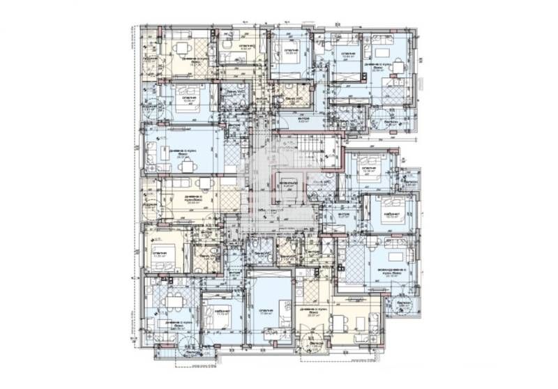 Тристаен апартамент в новострояща се сграда в близост до Гранд МОЛ Вар
