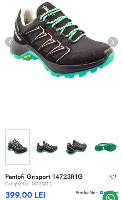 Pantofi grisport