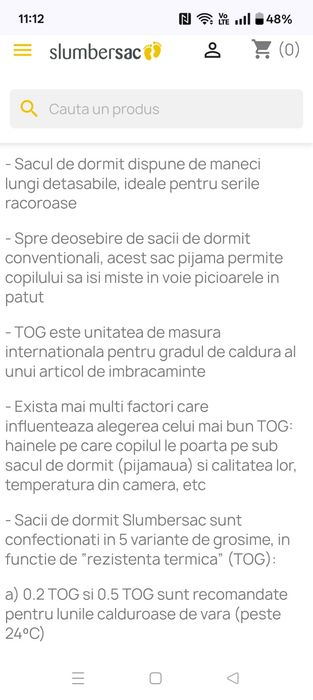 Sac de dormit cu piciorușe Slamberac, 2.5 tog, 120 cm