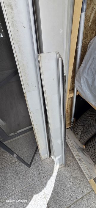 Sticlă mată dublă terasă